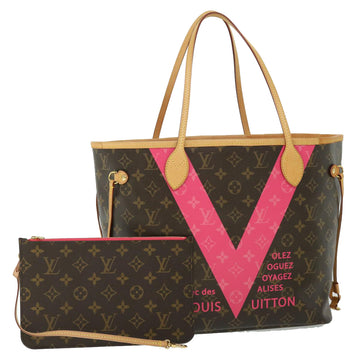 LOUIS VUITTON Monogram Neverfull MM Tote Bag Grenard M41602 LV Auth 51265SAV