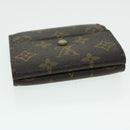 LOUIS VUITTON Monogram Porte Monnaie Bier Cartes Crdit Wallet M61652 Auth 51308-5