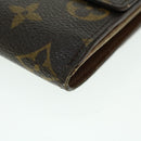 LOUIS VUITTON Monogram Porte Monnaie Bier Cartes Crdit Wallet M61652 Auth 51308-14