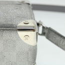 LOUIS VUITTON Damier Glitter Mini Soft Trunk Bag Silver M59726 LV Auth 51371V-17