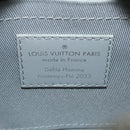 LOUIS VUITTON Damier Glitter Mini Soft Trunk Bag Silver M59726 LV Auth 51371V-22
