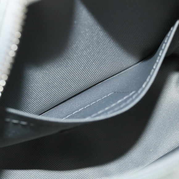 LOUIS VUITTON Damier Glitter Mini Soft Trunk Bag Silver M59726 LV Auth 51371AV