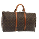 LOUIS VUITTON Monogram Keepall Bandouliere 50 Boston Bag M41416 LV Auth 51396-1
