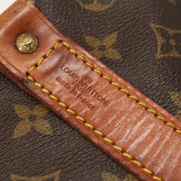 LOUIS VUITTON Monogram Keepall Bandouliere 50 Boston Bag M41416 LV Auth 51396
