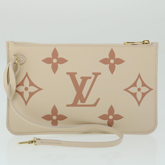 LOUIS VUITTON Empreinte Neverfull MM Bag Reme Rose Trianon M21579 LV Auth 51426S