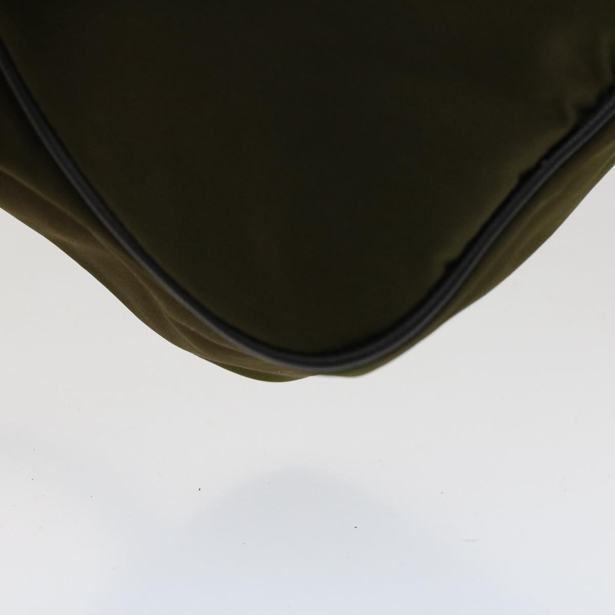PRADA Shoulder Bag Nylon Khaki Auth 51449