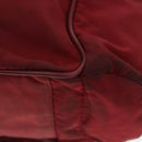 PRADA Boston Bag Nylon 2way Red Auth 51471-17
