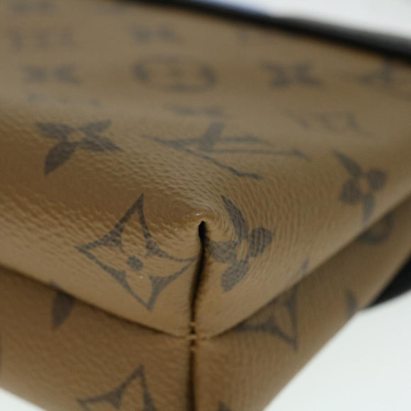 LOUIS VUITTON Reverse Pochette Kabuki Mask Bag Japan Only M43495 LV Auth 51543SM