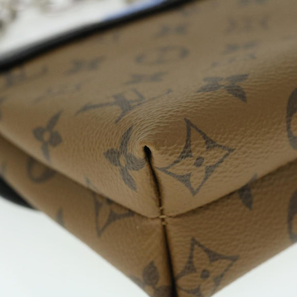 LOUIS VUITTON Reverse Pochette Kabuki Mask Bag Japan Only M43495 LV Auth 51543SM