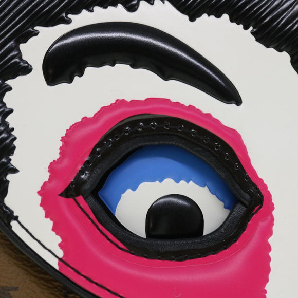 LOUIS VUITTON Reverse Pochette Kabuki Mask Bag Japan Only M43495 LV Auth 51543SM