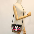 LOUIS VUITTON Reverse Pochette Kabuki Mask Bag Japan Only M43495 LV Auth 51543SM-25