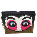 LOUIS VUITTON Reverse Pochette Kabuki Mask Bag Japan Only M43495 LV Auth 51543SM-13