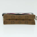 LOUIS VUITTON Reverse Pochette Kabuki Mask Bag Japan Only M43495 LV Auth 51543SM-5