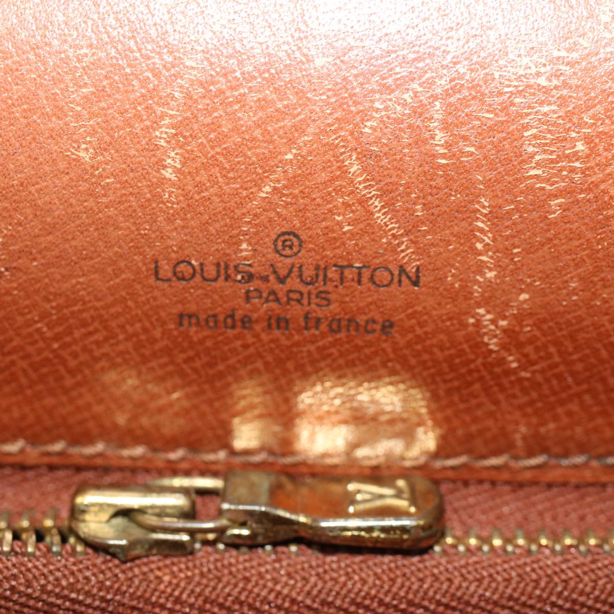 LOUIS VUITTON Monogram Ranelag Clutch Bag M51782 LV Auth 51549