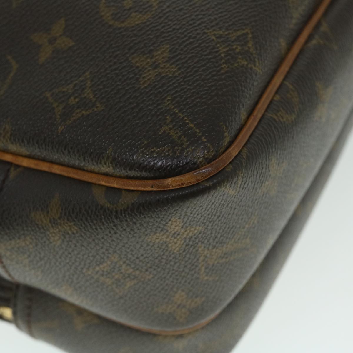 LOUIS VUITTON Monogram Reporter PM Shoulder Bag M45254 LV Auth 51595