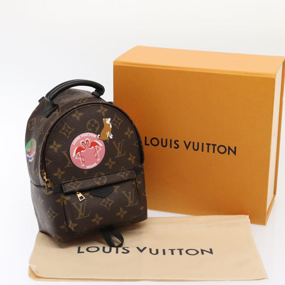 LOUIS VUITTON Monogram Palm Springs MINI Backpack M41562 LV Auth 51688SM