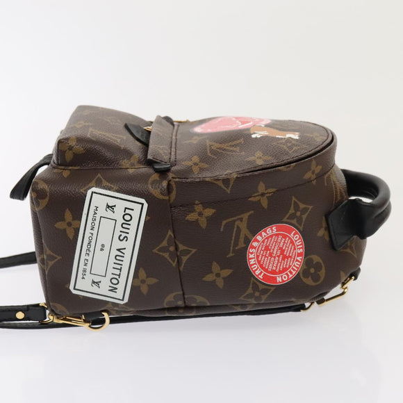 LOUIS VUITTON Monogram Palm Springs MINI Backpack M41562 LV Auth 51688SM