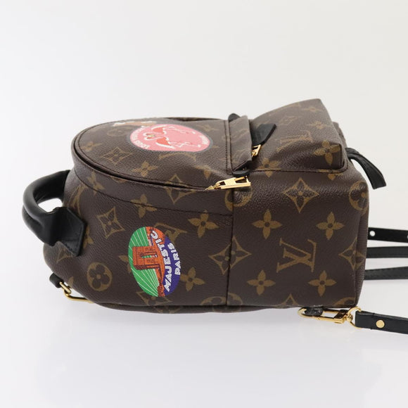LOUIS VUITTON Monogram Palm Springs MINI Backpack M41562 LV Auth 51688SM