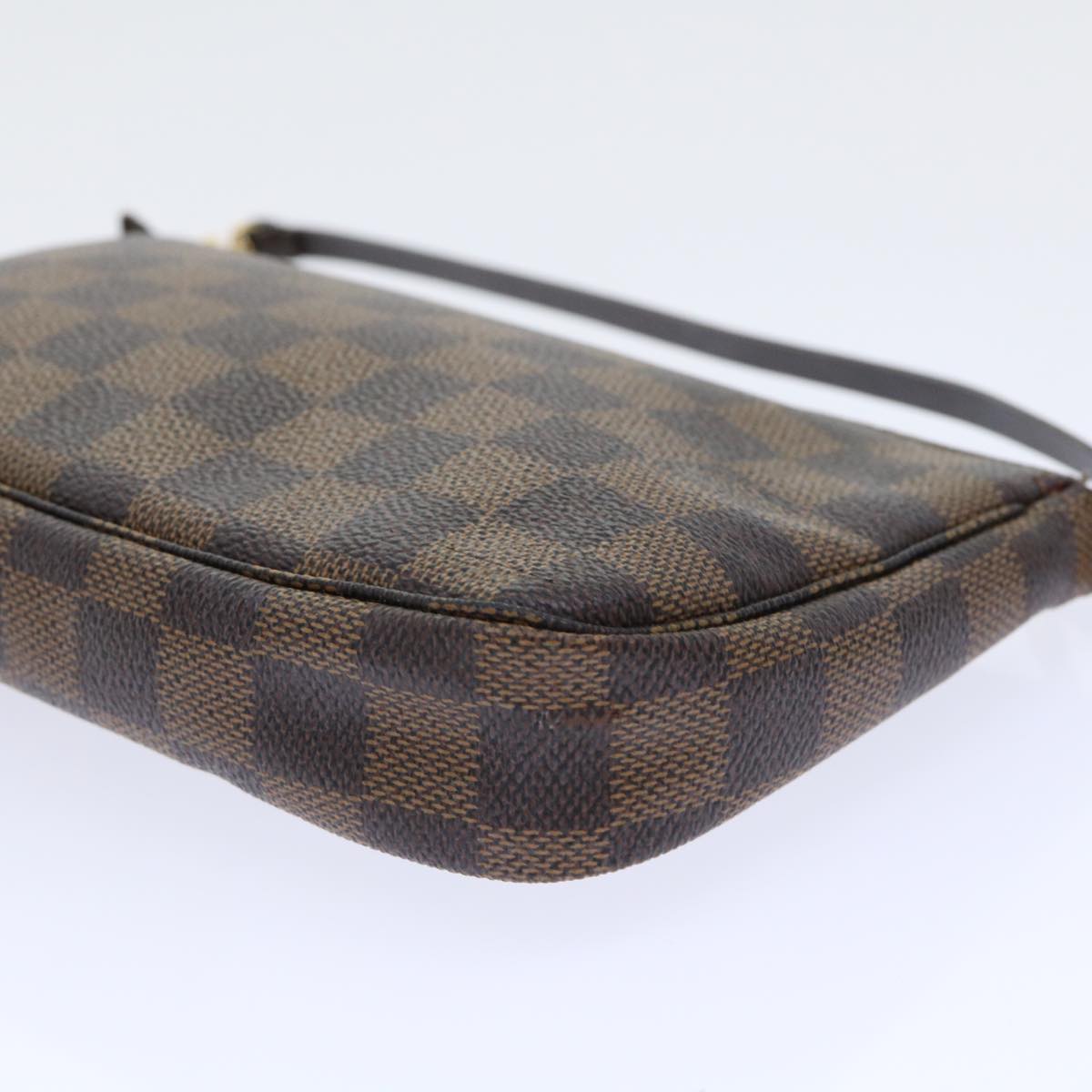 LOUIS VUITTON Damier Ebene Pochette Accessoires Pouch N41206 LV Auth 51710