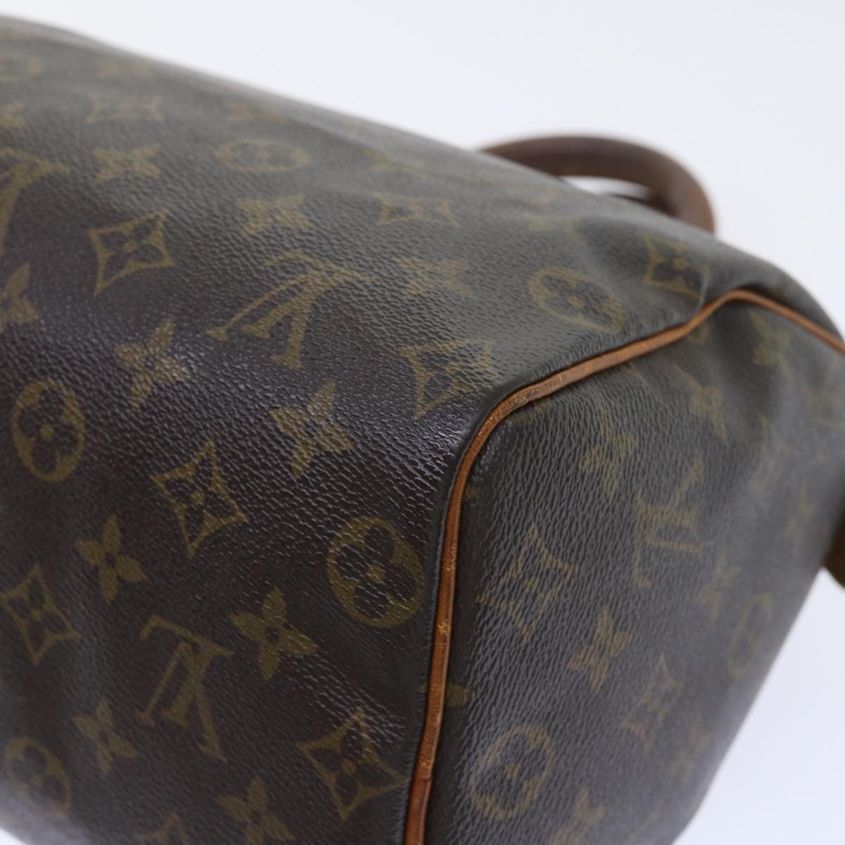 LOUIS VUITTON Monogram Speedy 25 Hand Bag M41528 LV Auth 51801