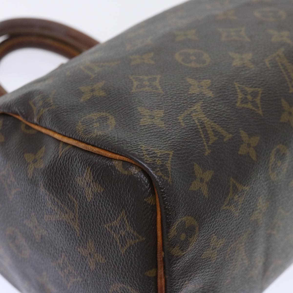 LOUIS VUITTON Monogram Speedy 25 Hand Bag M41528 LV Auth 51801