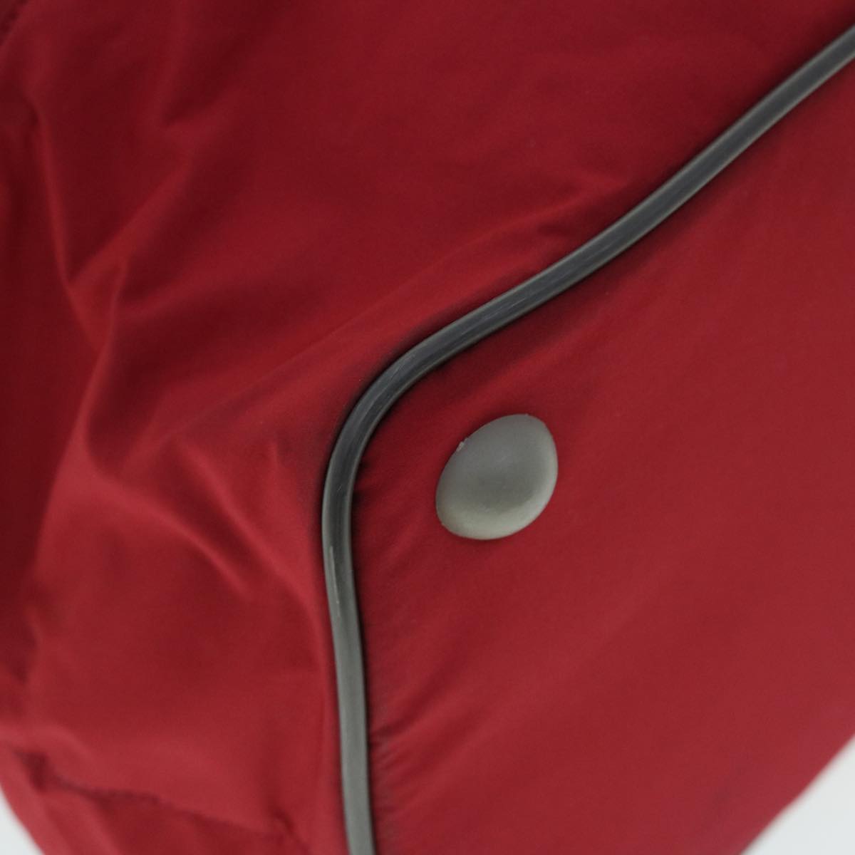 PRADA Sports Hand Bag Nylon Red Auth 51826
