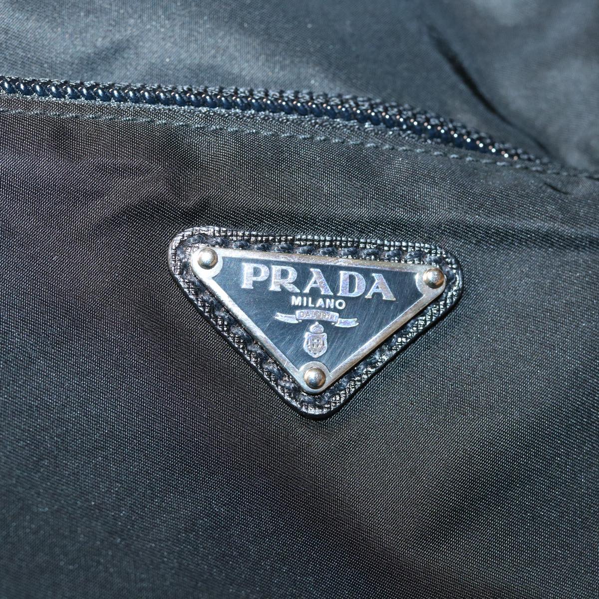 PRADA Garment Cover Nylon Black Auth 52022