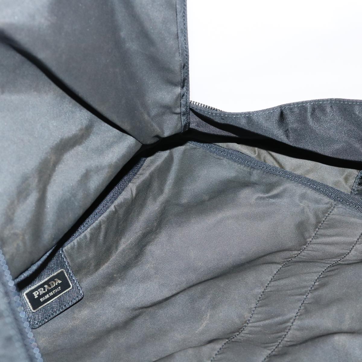 PRADA Garment Cover Nylon Black Auth 52022