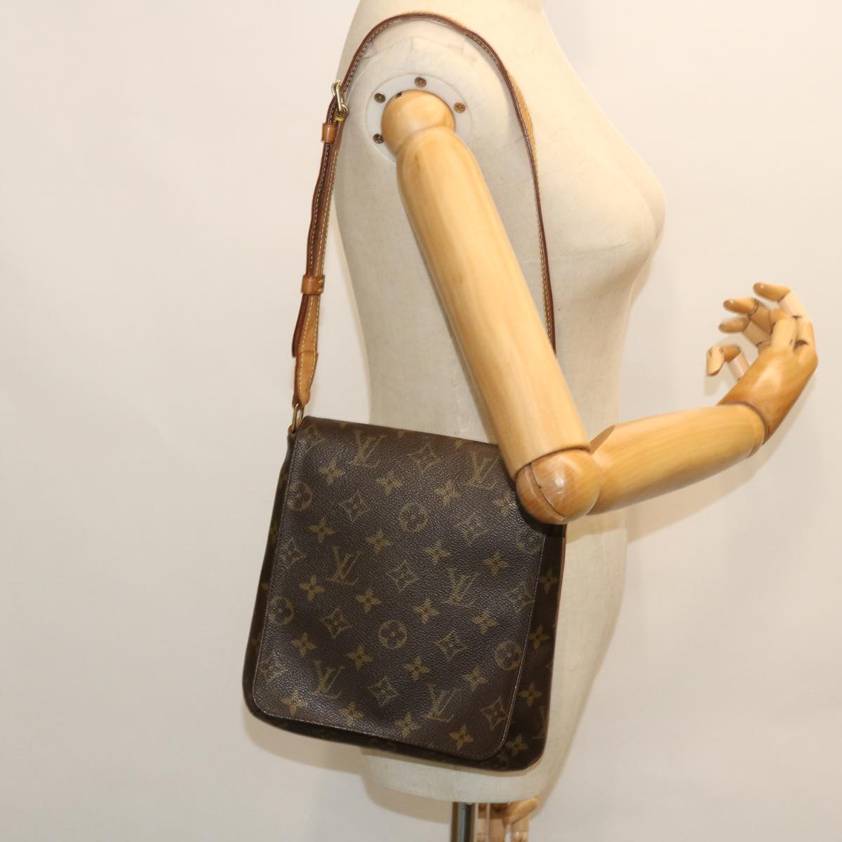 LOUIS VUITTON Monogram Musette Salsa Short Shoulder Bag M51258 LV Auth 52047