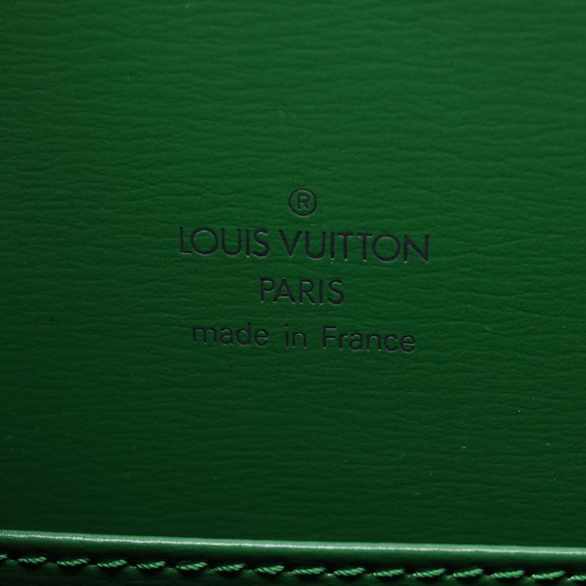 LOUIS VUITTON Epi Capucines Shoulder Bag Green M52344 LV Auth 52058