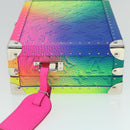 LOUIS VUITTON Monogram Illusion Soft Trunk Bag Multicolor M20476 LV Auth 52077SM-4