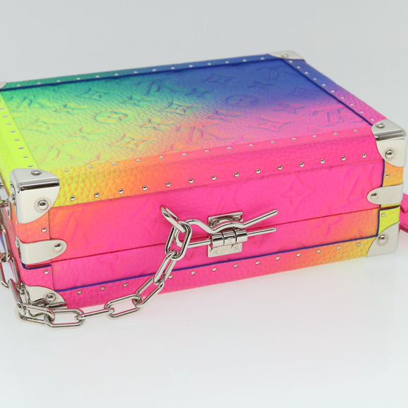 LOUIS VUITTON Monogram Illusion Soft Trunk Bag Multicolor M20476 LV Auth 52077SM