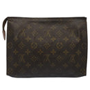 LOUIS VUITTON Monogram Poche Toilette 26 Pouch M47542 LV Auth 52105-2