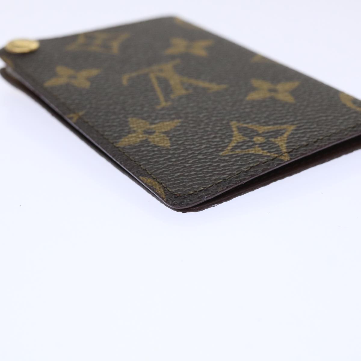 LOUIS VUITTON Monogram Porte Cartes Photo Photo Case M60485 LV Auth 52154