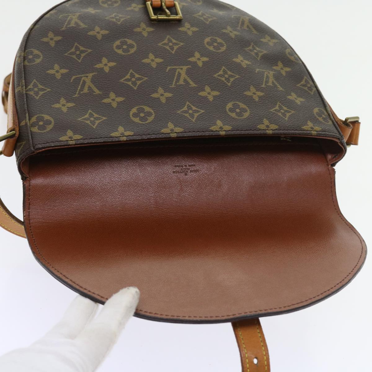 LOUIS VUITTON Monogram Chantilly GM Shoulder Bag M51232 LV Auth 52190