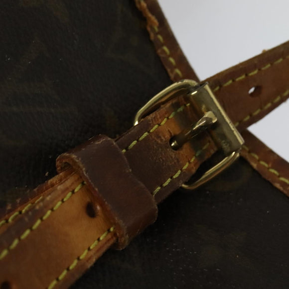 LOUIS VUITTON Monogram Bucket GM Shoulder Bag M42236 LV Auth 52202