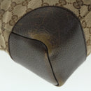 GUCCI GG Canvas Shoulder Bag Beige Brown Auth 52249-15