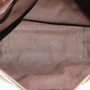 GUCCI GG Canvas Shoulder Bag Beige Brown Auth 52249-11