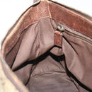 GUCCI GG Canvas Shoulder Bag Beige Brown Auth 52249-20