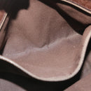 GUCCI GG Canvas Shoulder Bag Beige Brown Auth 52249-21