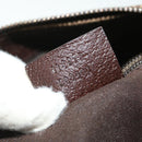 GUCCI GG Canvas Shoulder Bag Beige Brown Auth 52249-12