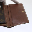 LOUIS VUITTON Monogram Porte Monnaie Billets Tresor Wallet M61730 LV Auth 52272-8