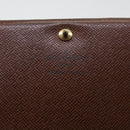 LOUIS VUITTON Monogram Porte Monnaie Billets Tresor Wallet M61730 LV Auth 52272-18