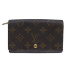 LOUIS VUITTON Monogram Porte Monnaie Billets Tresor Wallet M61730 LV Auth 52272-13