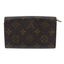 LOUIS VUITTON Monogram Porte Monnaie Billets Tresor Wallet M61730 LV Auth 52272-2