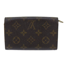 LOUIS VUITTON Monogram Porte Monnaie Billets Tresor Wallet M61730 LV Auth 52272 - 0