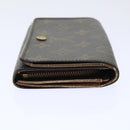 LOUIS VUITTON Monogram Porte Monnaie Billets Tresor Wallet M61730 LV Auth 52272-3