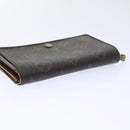 LOUIS VUITTON Monogram Porte Monnaie Billets Tresor Wallet M61730 LV Auth 52272-5