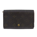 LOUIS VUITTON Monogram Porte Monnaie Billets Tresor Wallet M61730 LV Auth 52273-13