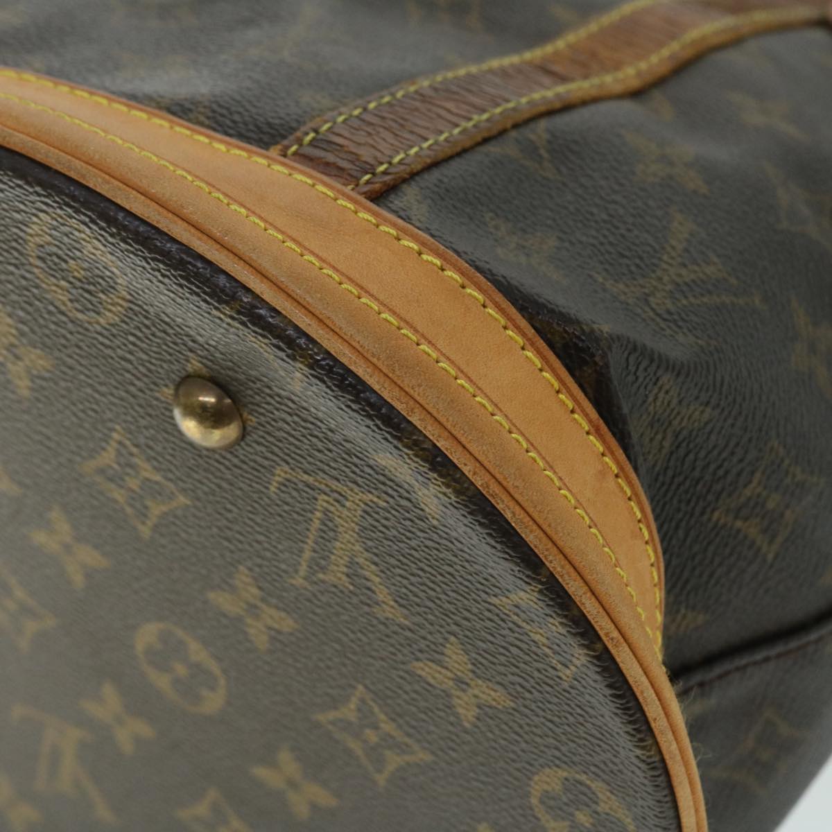 LOUIS VUITTON Monogram Bucket GM Shoulder Bag Vintage M42236 LV Auth 52333